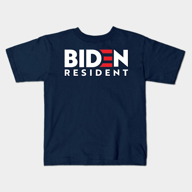 Let's Go Brandon, Resident Biden Kids T-Shirt by GreenGuyTeesStore